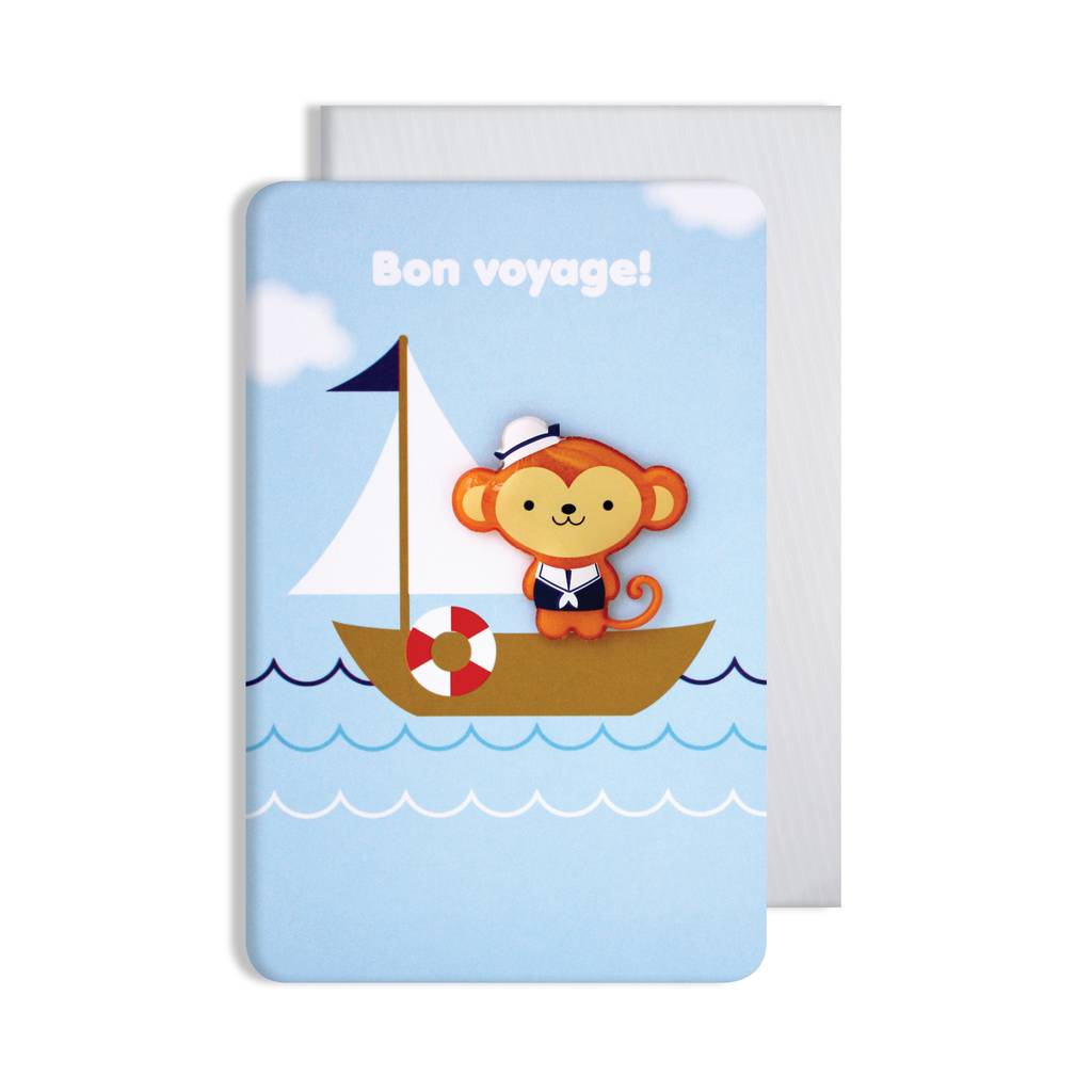 bon voyage magnet cards by pango productions! | notonthehighstreet.com