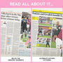 Aston Villa Personalised Football Telegraph Book, thumbnail 8 of 12