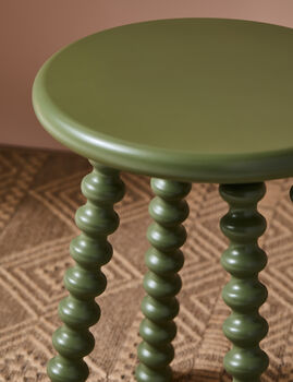 Elsa Side Table In Olive, 5 of 6