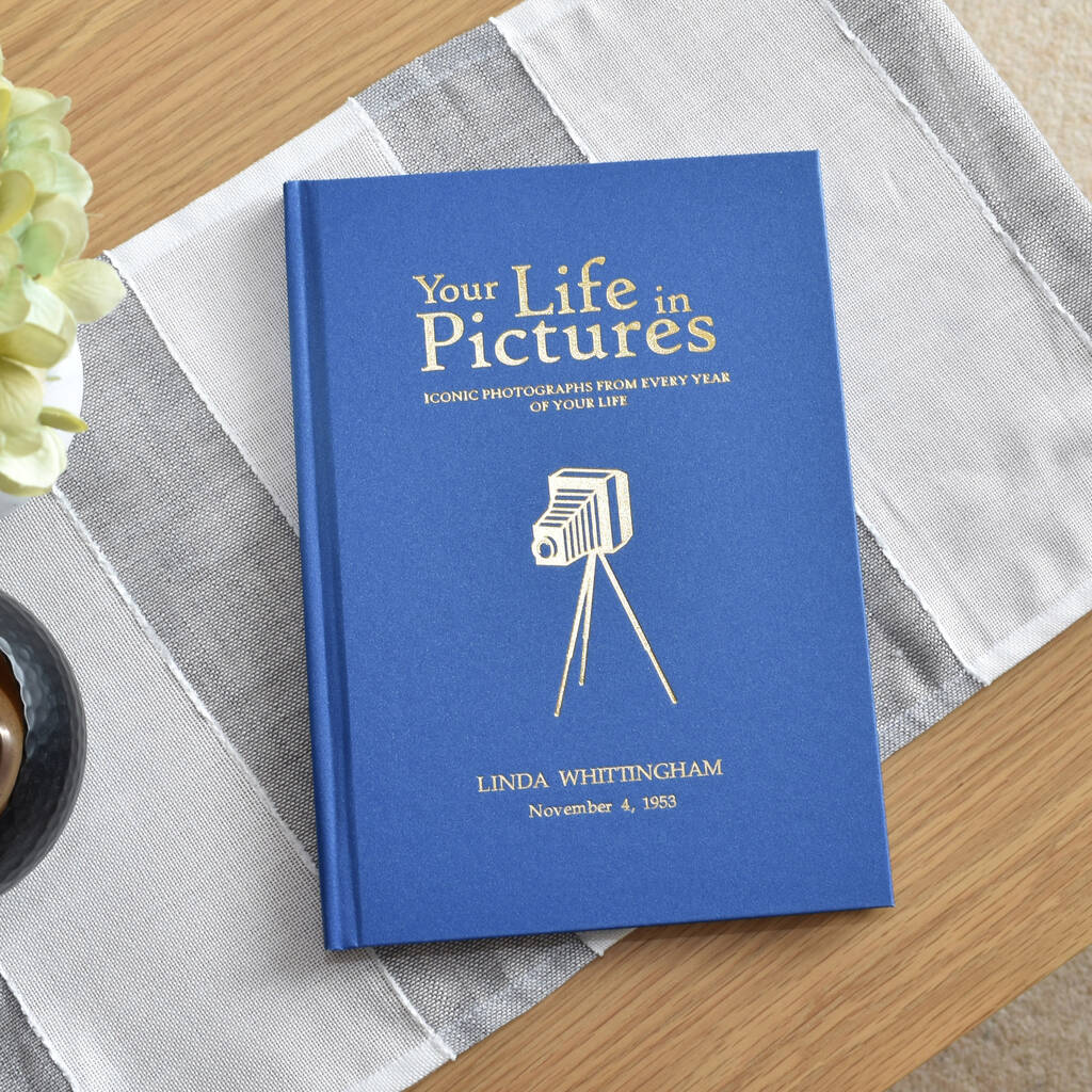 Your Life In Pictures Personalised Book By Uniqueful