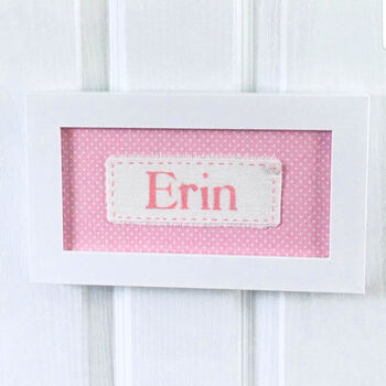 Christening Fabric Name Print, 9 of 10