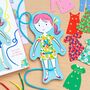 Learn To Stitch Dress Up Dolly, thumbnail 4 of 4