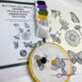 Butterflies And Bees Stick And Sew Embroidery Stickers, thumbnail 6 of 7