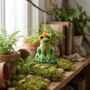 Handmade Felt Prince The Frog Decoration, thumbnail 3 of 3