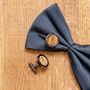 Personalised Whisky Wood Cufflinks, thumbnail 7 of 8