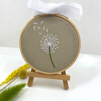 Dandelion Embroidery/Up Cycling Clothing Kit, 4 of 10