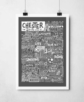 Chester Landmarks Print, 3 of 12