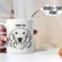 Golden Retriever Mug, thumbnail 2 of 5