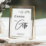 Personalised Wedding Cards And Gifts Sign, thumbnail 1 of 4