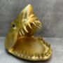 Gold Shark Mouth Bowl – Dish For Fruit, Nuts Or Décor Gift, thumbnail 8 of 9