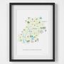 Loch Lomond And The Trossachs National Park Map Print, thumbnail 3 of 4