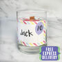 Personalised 70th Birthday Cake Scented Candle, thumbnail 2 of 4