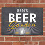 Personalised Beer Garden Metal Wall Sign, thumbnail 3 of 3