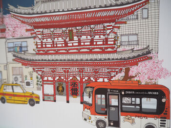 Tokyo Skyline Art Print, 3 of 7