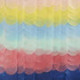 Rainbow Tissue Paper Disc Party Backdrop, thumbnail 2 of 2