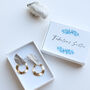 Taupe Half Moon Earrings In A Box, thumbnail 2 of 8