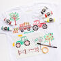 Tractor And Farm Yard Kids T Shirt Painting Starter Kit, thumbnail 6 of 10