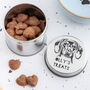 Personalised Dachshund Dog Storage Tin With Treats, thumbnail 1 of 3
