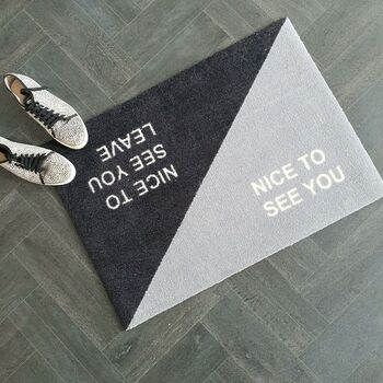 'Nice To See You' Doormat, 2 of 5