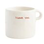 Rowe I Love You Large Ceramic Coffee Mug, thumbnail 4 of 4