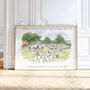Personalised Watercolour Illustration Retirement And Leaving Gift, thumbnail 6 of 12