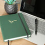 Pheasant Gold Foil Embossed Notebook, thumbnail 1 of 4