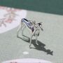 Greyhound Charm Sterling Silver, thumbnail 1 of 10