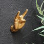 Gold Hand Hooks, Wall Art, thumbnail 2 of 9