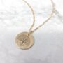 18ct Gold Vermeil Plated Family Tree Initial Necklace, thumbnail 1 of 8