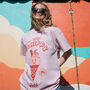 Mrs Whippy Women's Ice Cream Graphic T Shirt, thumbnail 3 of 4