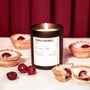 Cherry Bakewell Candle | British Tart Inspired Fragrance | Cosy Bakery Candle Gift, thumbnail 1 of 2