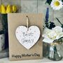 Personalised Mother's Day Granny Wooden Keepsake Card, thumbnail 1 of 2