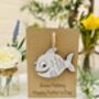 Personalised Father's Day Fishing Keepsake Card, thumbnail 4 of 6
