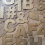 Home And Garden Personalised Christmas Signs , Gold Metal Letter Decorations , Any Word You Like, thumbnail 7 of 8