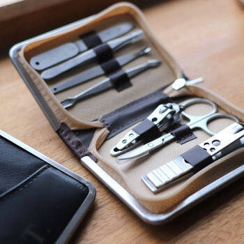 Personalised Initials Travel Manicure Set, 5 of 9