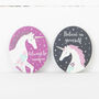 Personalised Unicorn Sleepover Bag And Accessories, thumbnail 3 of 5