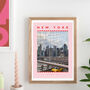 Personalised Photo Travel Poster Print, thumbnail 1 of 4