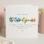 Sen Teacher Puzzle Thank You Card Autism, thumbnail 1 of 7