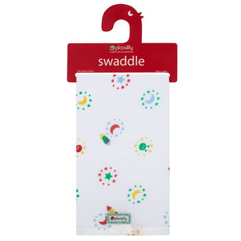 Space Muslin Swaddle, 2 of 3