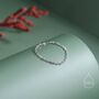 Barely There Chain Ring In Sterling Silver, thumbnail 1 of 11