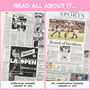 San Francisco 49ers Personalised Gift Newspaper Book, thumbnail 6 of 10