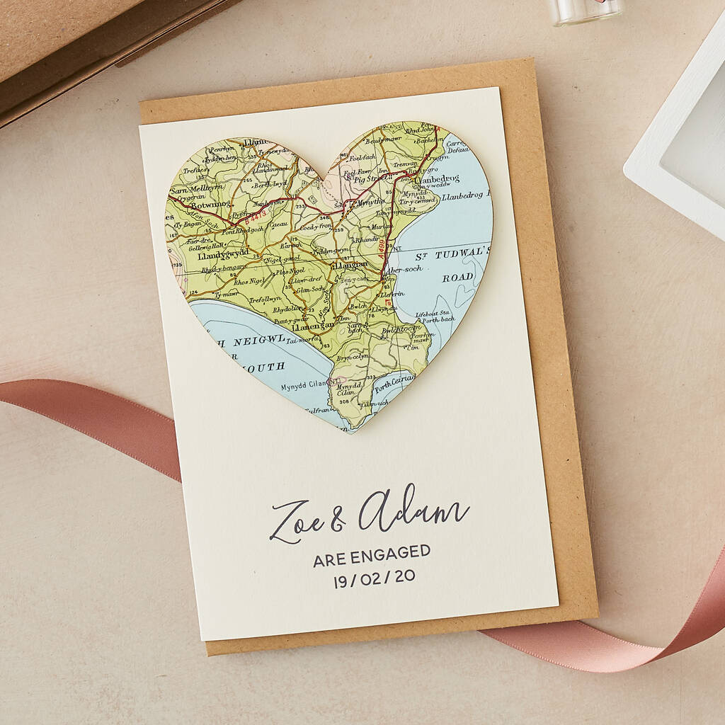 Personalised Engagement Letterbox Gift Set By Bombus