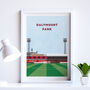 Contemporary Football Stadium Print Gift, Framed Or Unframed, thumbnail 8 of 12