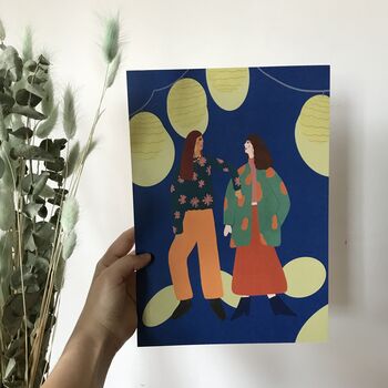 Best Girlfriends Art Print, 6 of 7