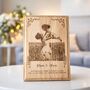 Custom Engraved Photo Gift For Mom And Dad, thumbnail 3 of 11