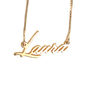 Tiny Personalised Name Necklace, thumbnail 3 of 5