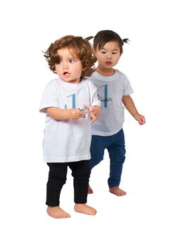 Personalised Baby T Shirt 1st Birthday, 7 of 9
