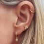 Takia Filigree Sterling Silver Or Gold Plated Earrings, thumbnail 9 of 12