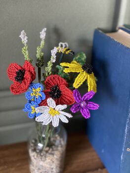 Wildflowers Vase Bead Craft Kit, 2 of 7
