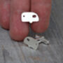 Sterling Silver Caravan Cufflinks, thumbnail 3 of 3